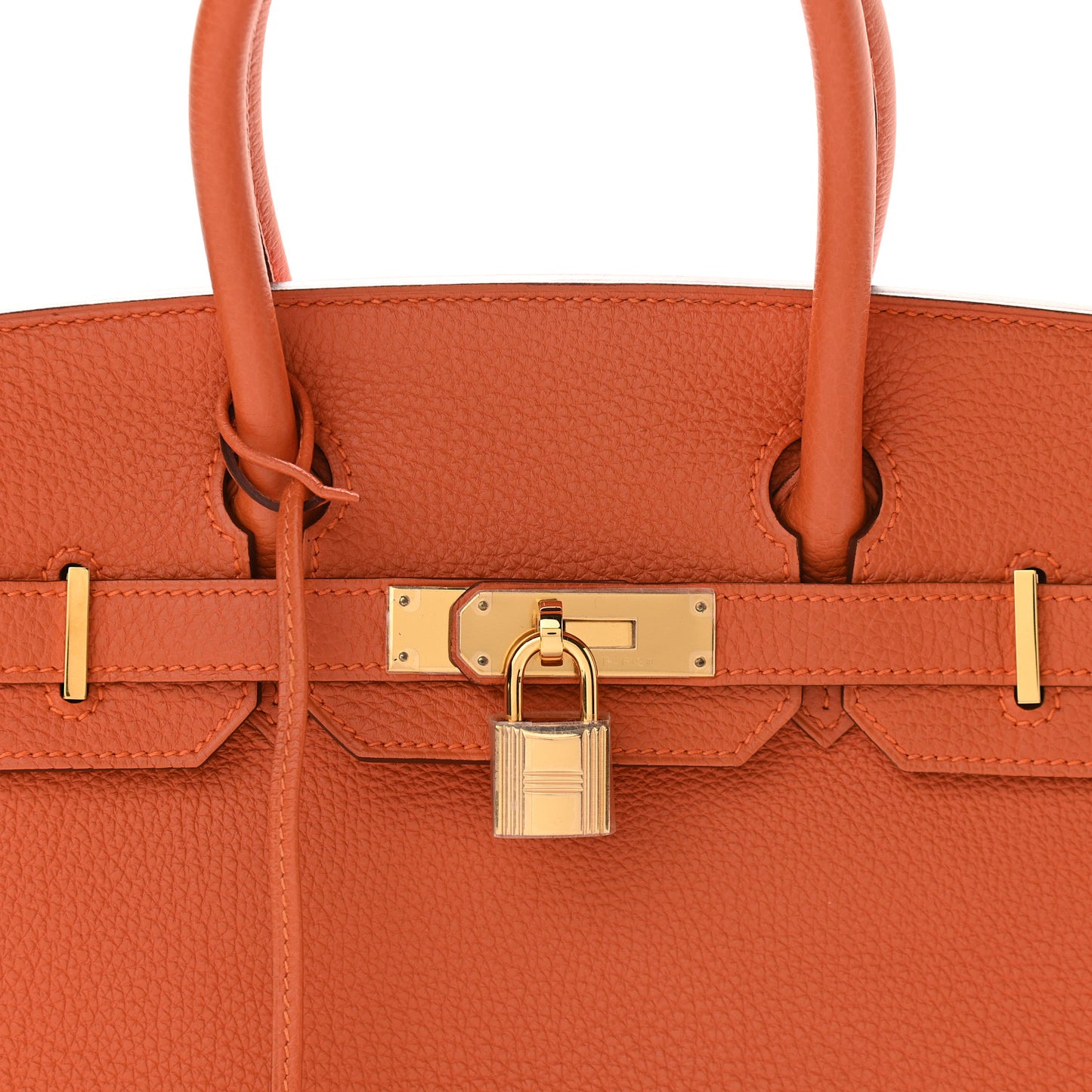 Togo Birkin 30 Orange