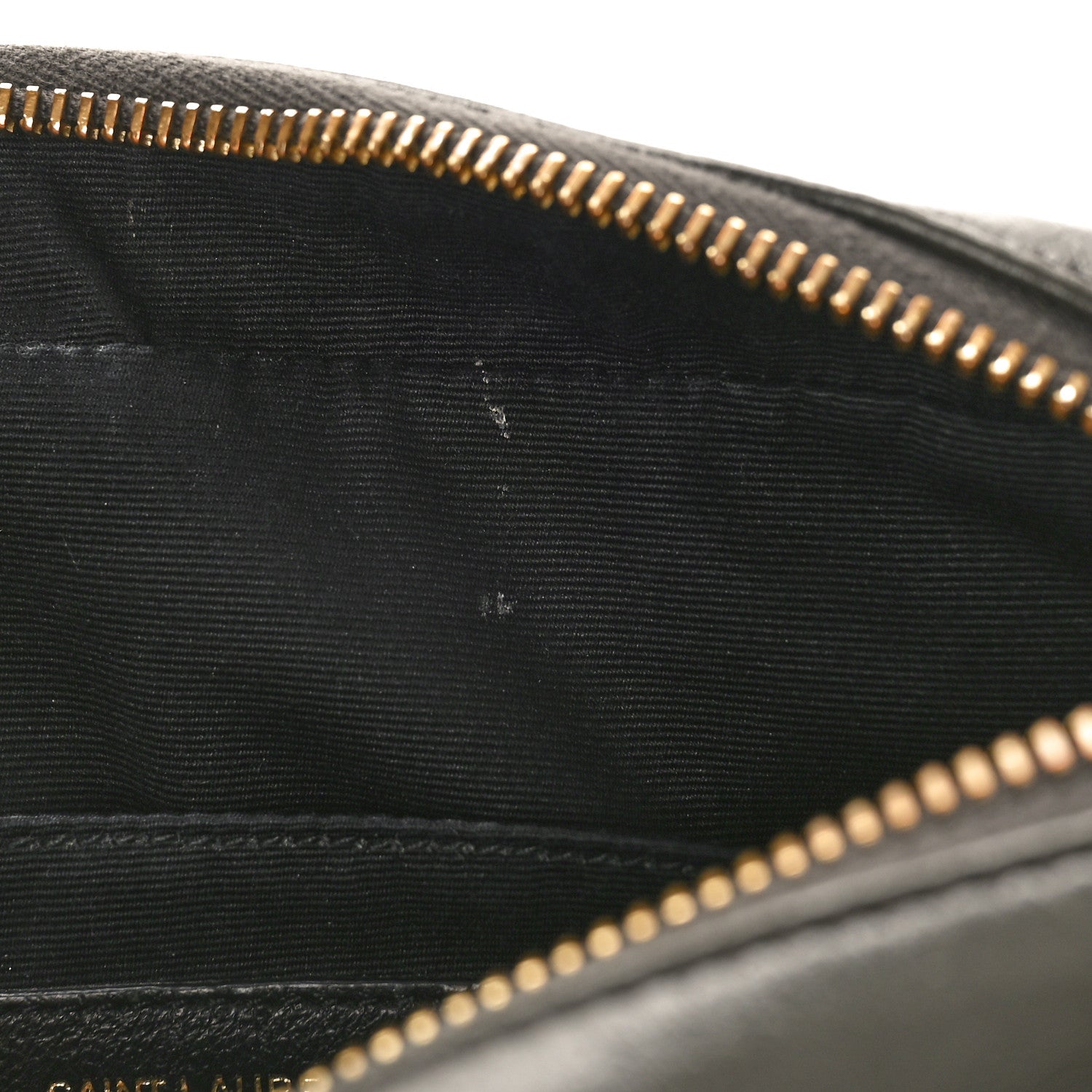 Saint Laurent Calfskin Matelasse Monogram Lou Camera Bag Pebble 13 of 14
