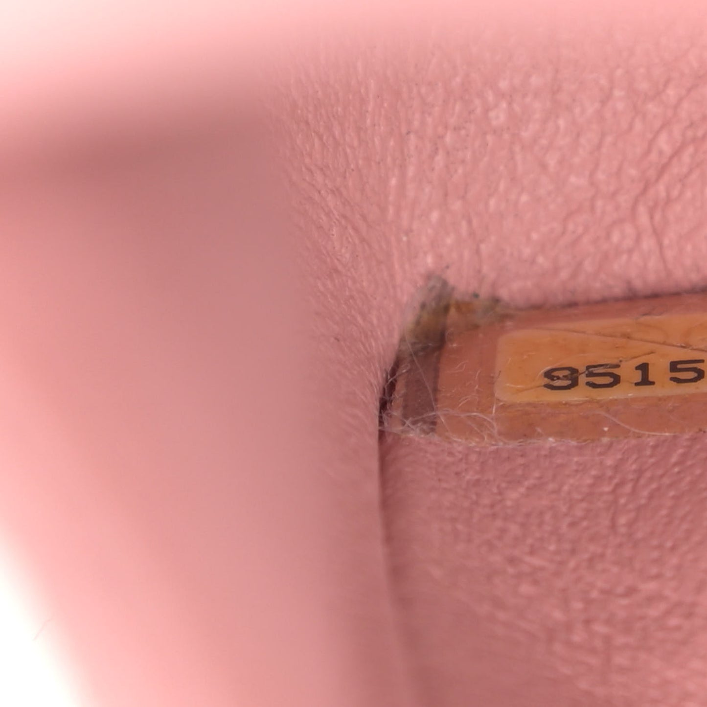 Lambskin Quilted Medium Double Flap Light Pink