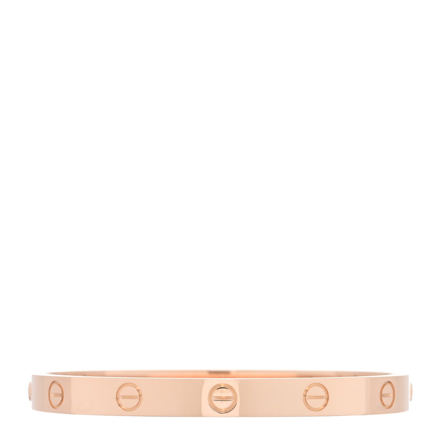 Cartier 18K Pink Gold LOVE Bracelet 17 2 of 5