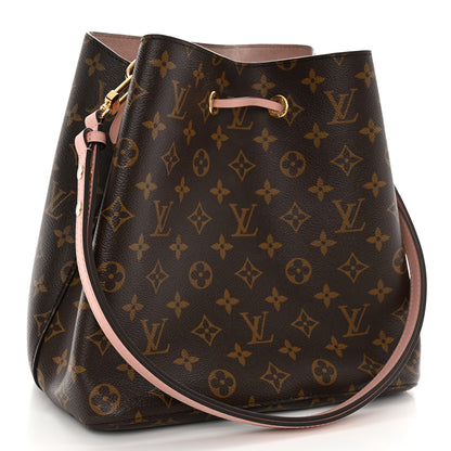 Louis Vuitton Monogram Neonoe MM Rose Poudre 3 of 9