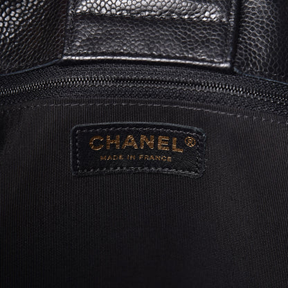 Chanel Caviar Quilted Large Classic Shopping Tote Black 6 of 13