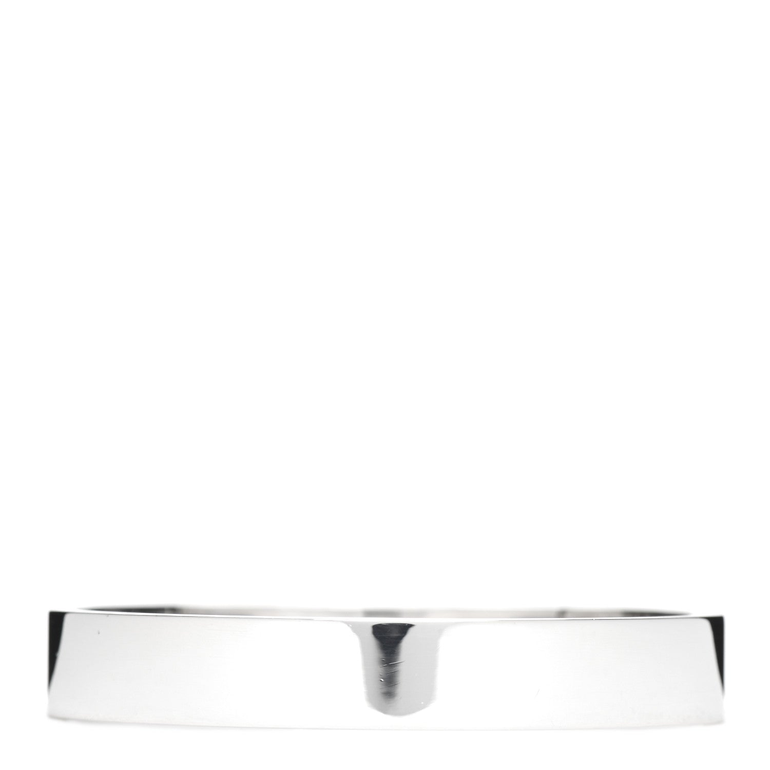 Hermes Sterling Silver 18K Rose Gold PM Collier De Chien Bracelet SH 3 of 5