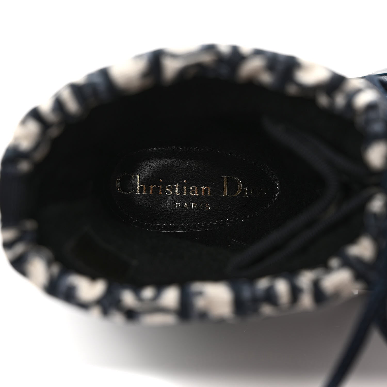 Christian Dior Oblique Nylon D-Venture Boots 35.5 Deep Blue 7 of 8