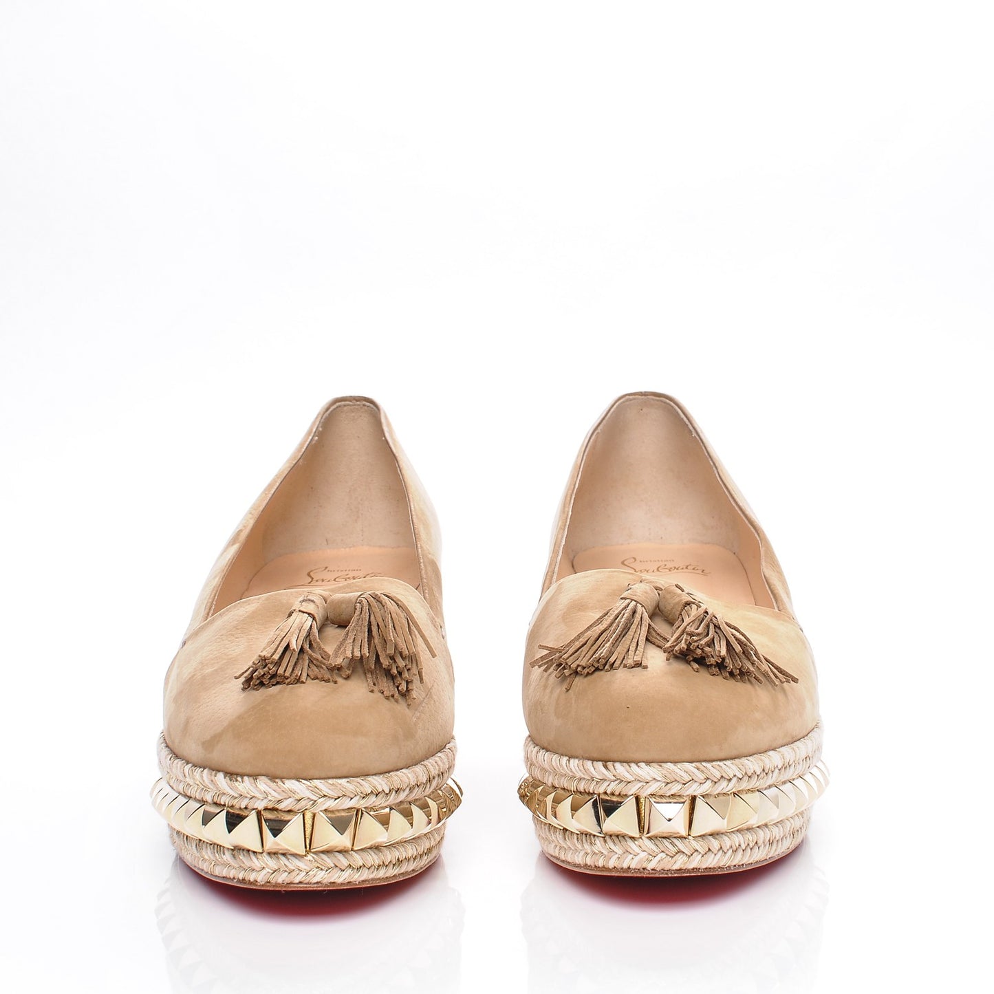 Suede Carmel CA 70 Wedge Espadrilles 39 Noisette