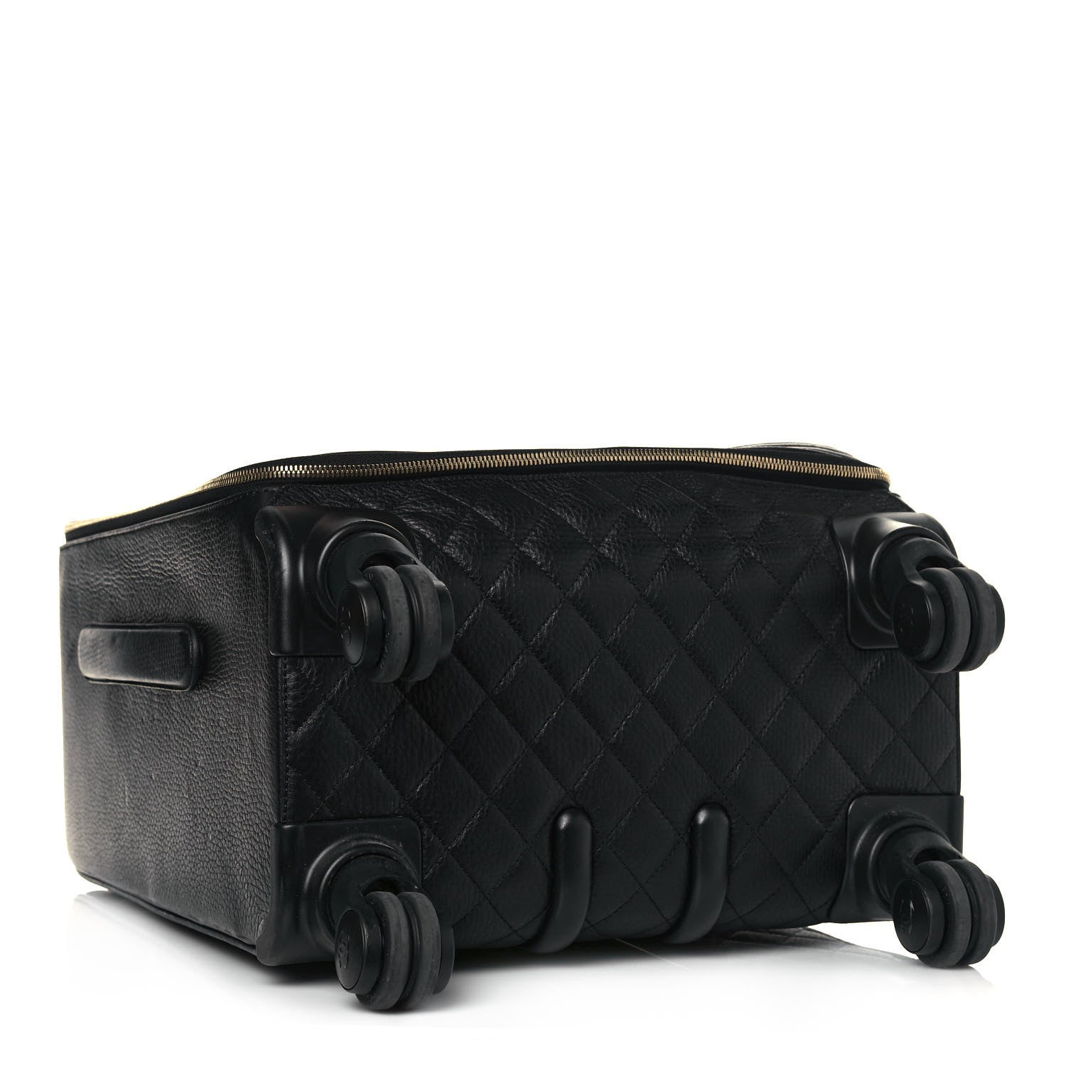 Chanel Calfskin Quilted Coco Case Trolley Black 4 of 18