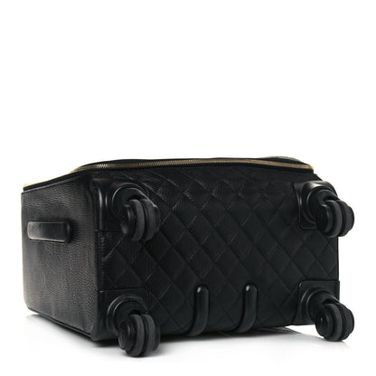 Chanel Calfskin Quilted Coco Case Trolley Black 4 of 18