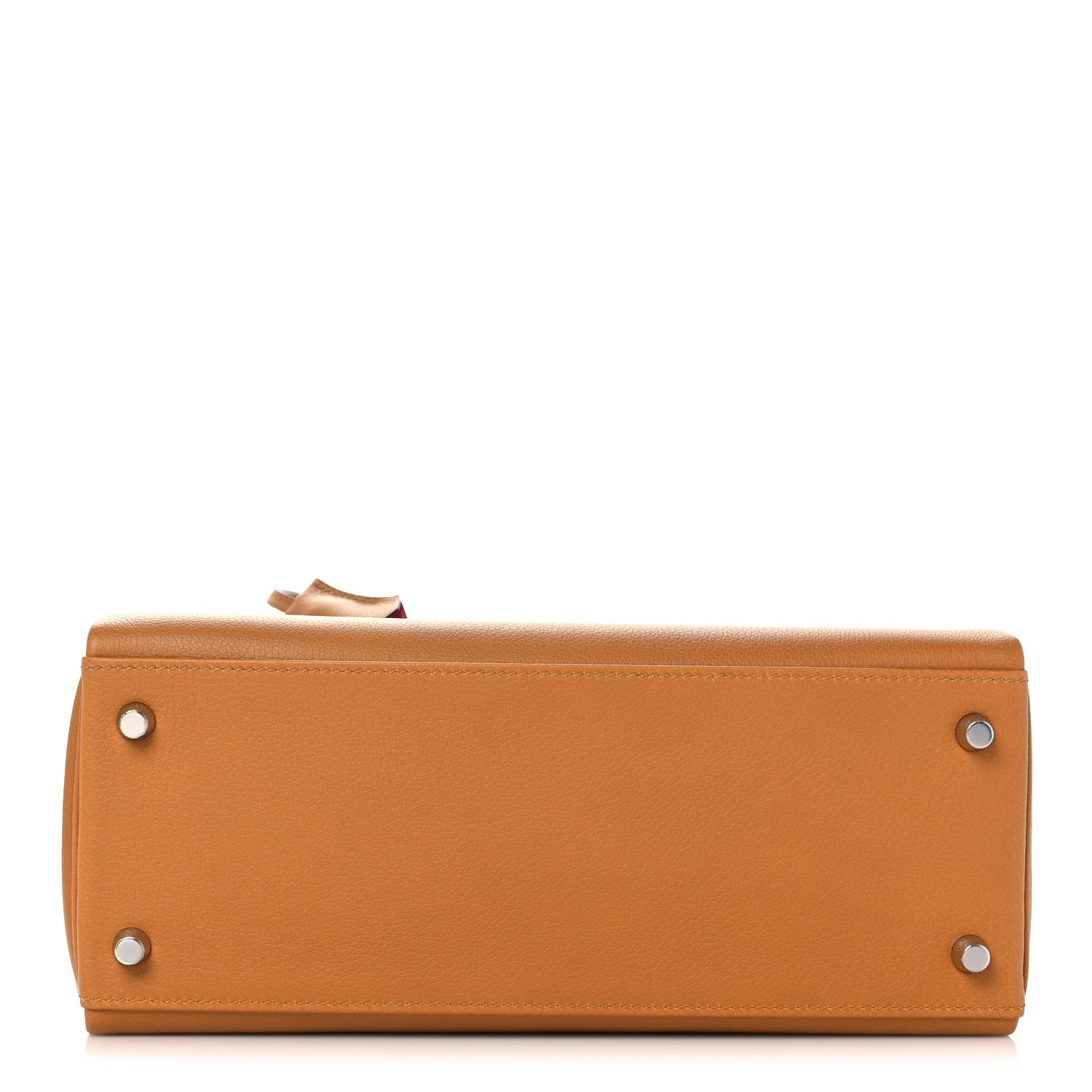 Hermes Evercolor Verso Kelly Retourne 28 Caramel Rose d'Ete 6 of 36