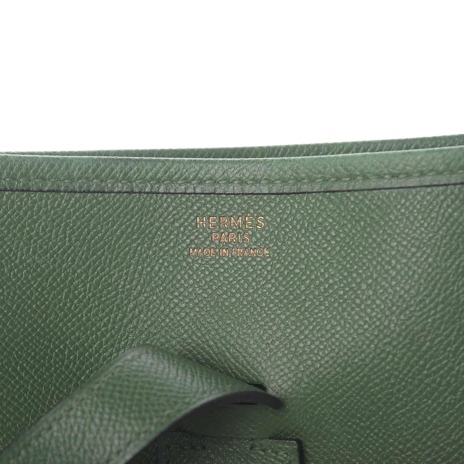 Hermes Courchevel Evelyne GM Vert Bengale 6 of 9
