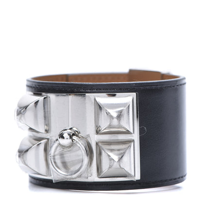 Hermes Box Collier de Chien CDC Bracelet T2 Black 1 of 7