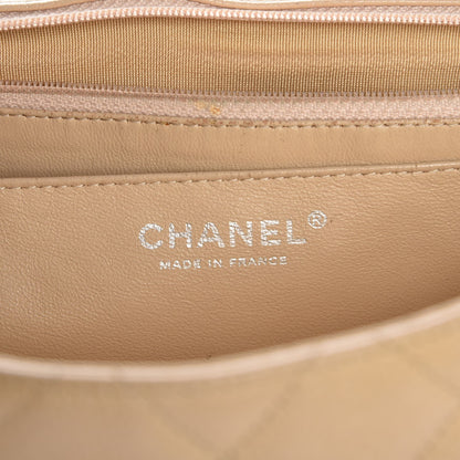 Chanel Caviar Quilted Jumbo Single Flap Beige Clair 6 of 7