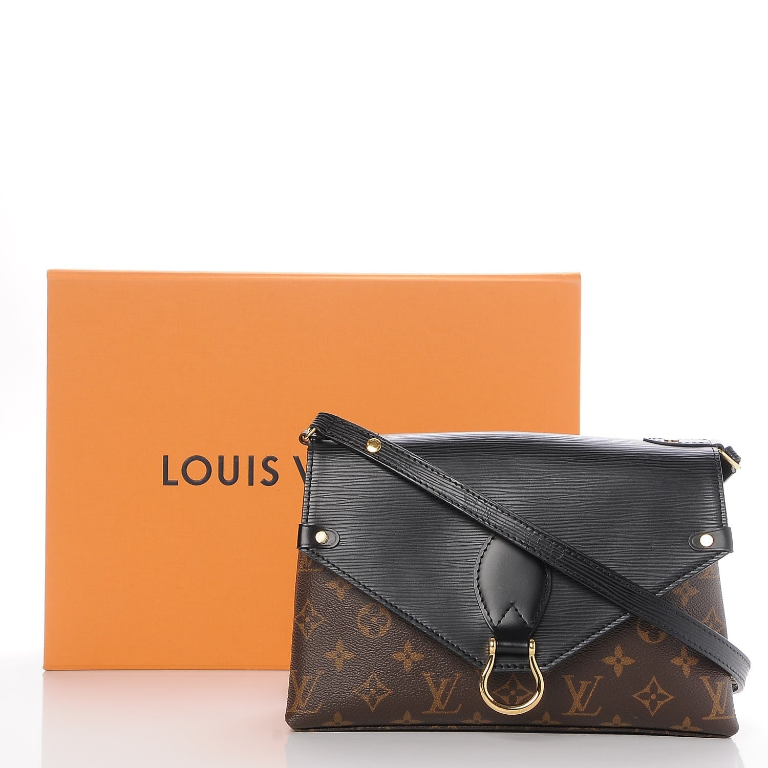 Louis Vuitton Epi Monogram Saint Michel Black 7 of 7