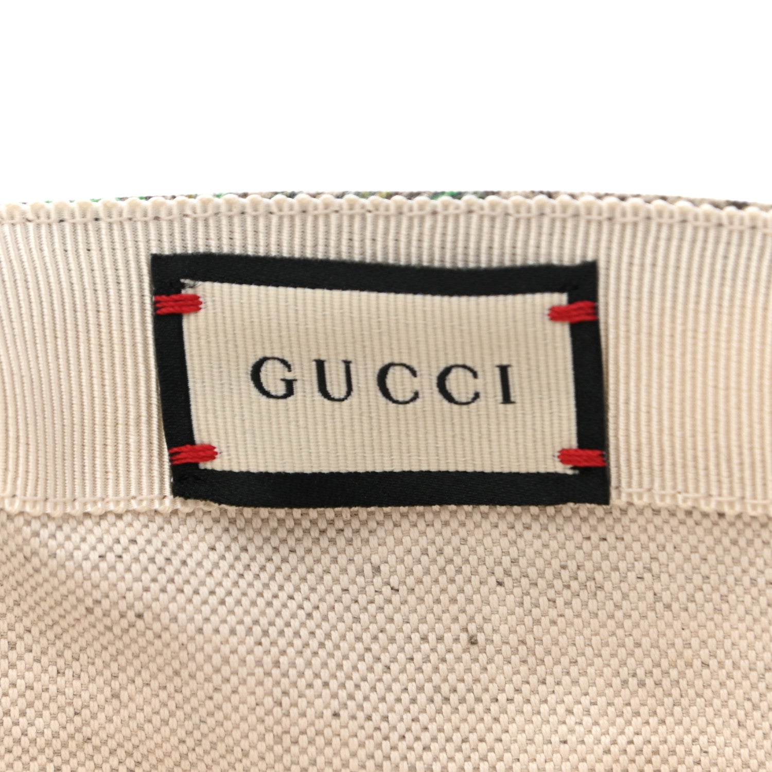 Gucci GG Supreme Flora Claudia Baseball Hat 56 S Red 8 of 11