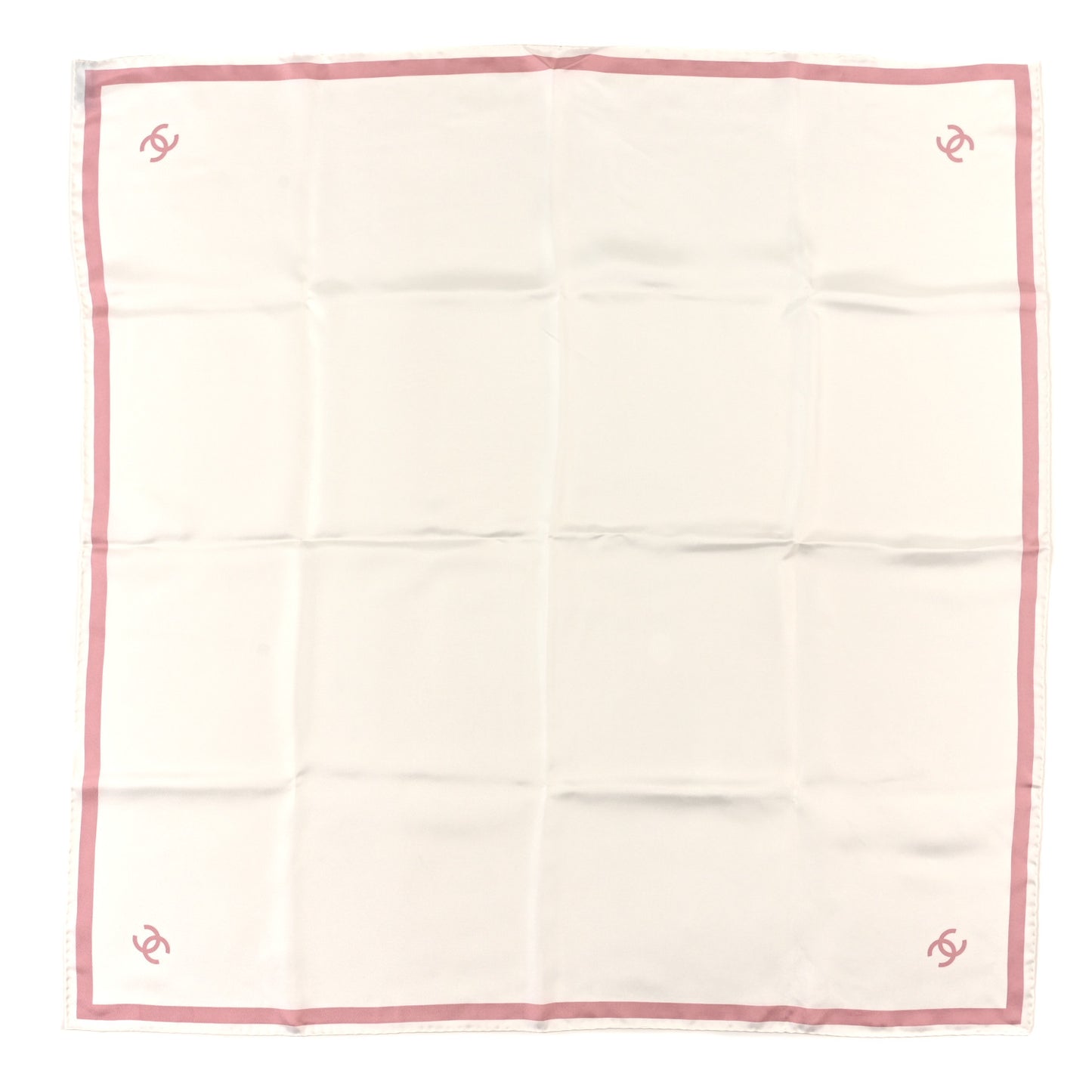 Silk CC Square Square Ecru Light Pink