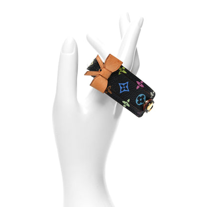 Louis Vuitton Monogram Multicolor Address Wish Bracelet Black 2 of 5