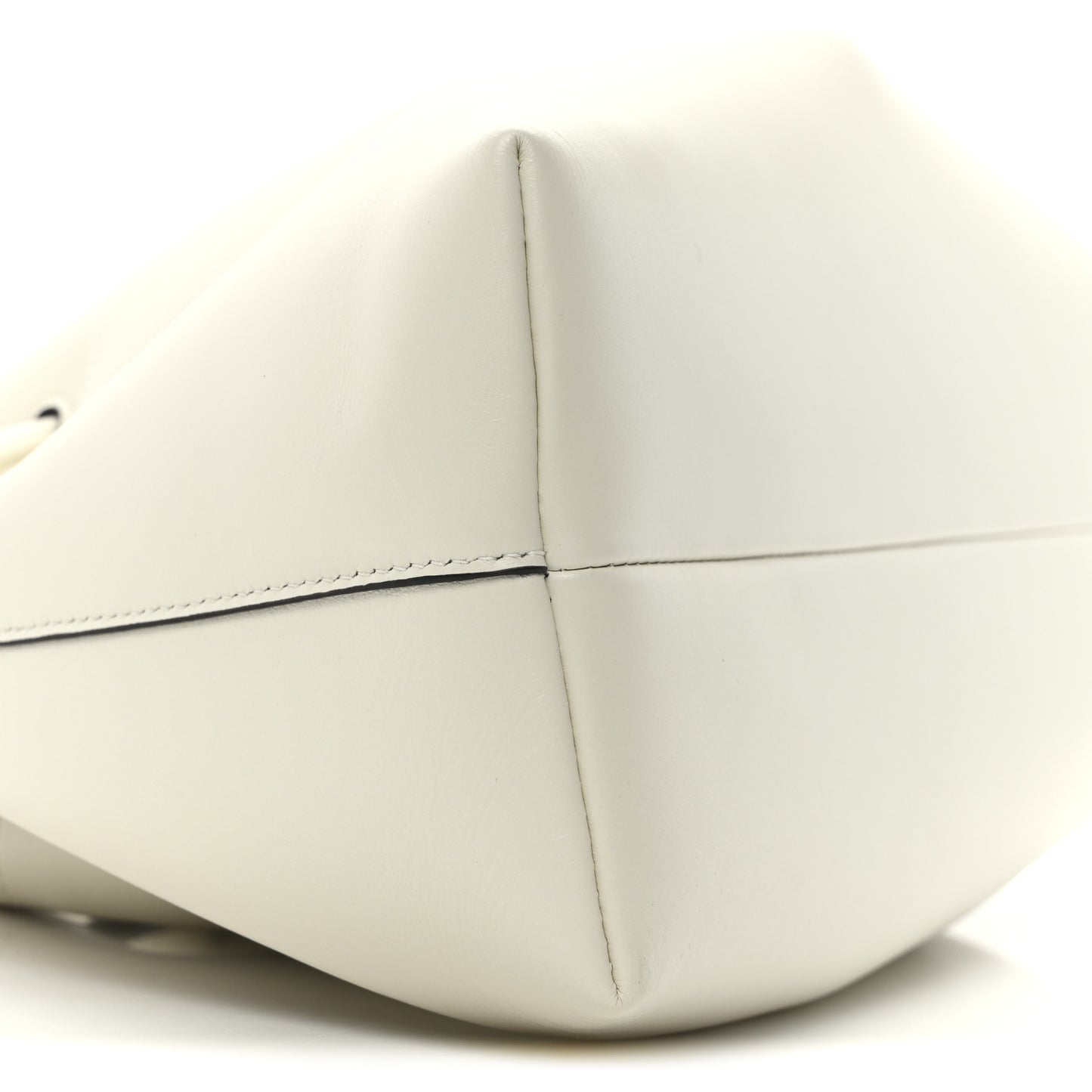 Calfskin Bon Bon East West Bucket Bag Latte