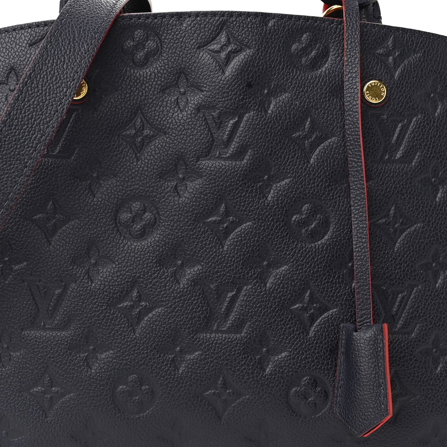 Empreinte Montaigne MM Marine Rouge