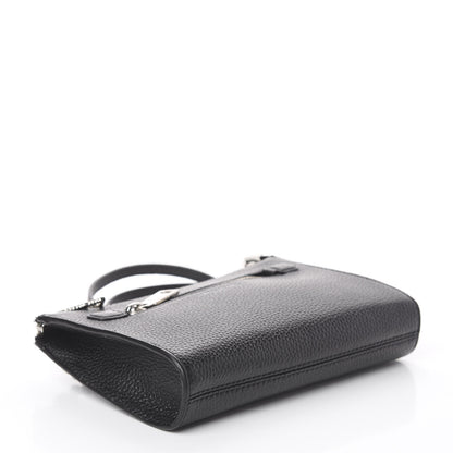 Marc Jacobs Grained Calfskin Small Recruit Crossbody Black 3 of 8