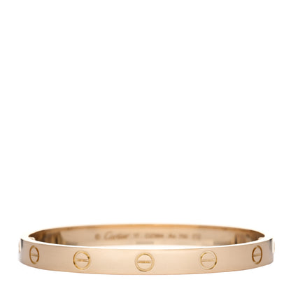 Cartier 18K Yellow Gold LOVE Bracelet 17 1 of 6