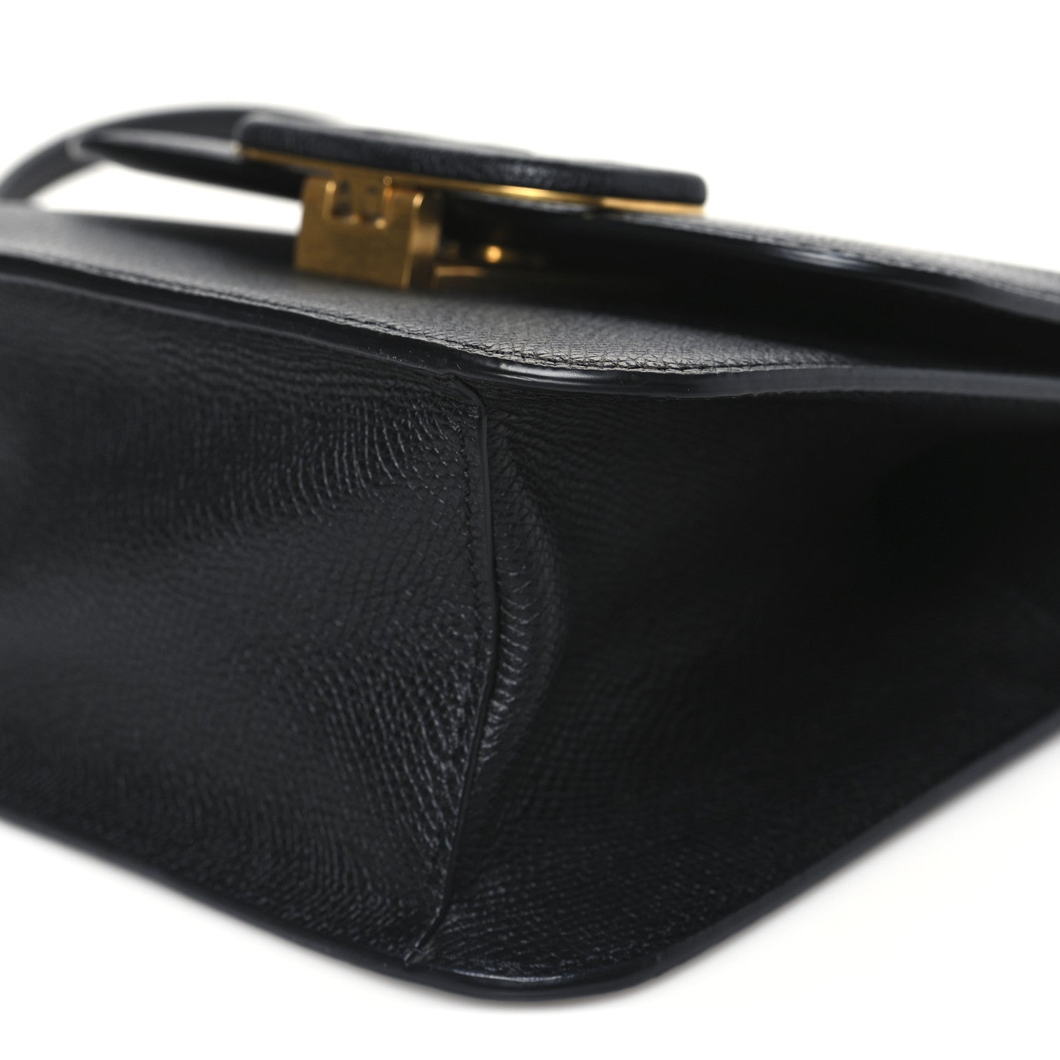 Valentino Garavani Grainy Calfskin Small VSling Shoulder Bag Black 9 of 9