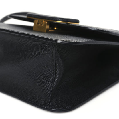 Valentino Garavani Grainy Calfskin Small VSling Shoulder Bag Black 9 of 9