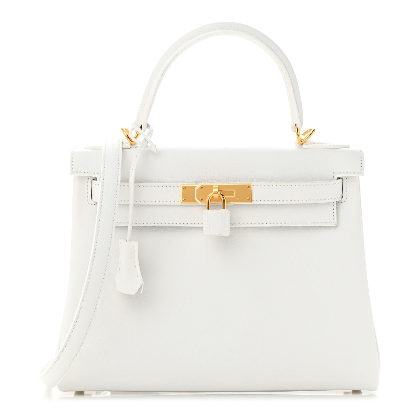 Evercolor Kelly Retourne 28 White