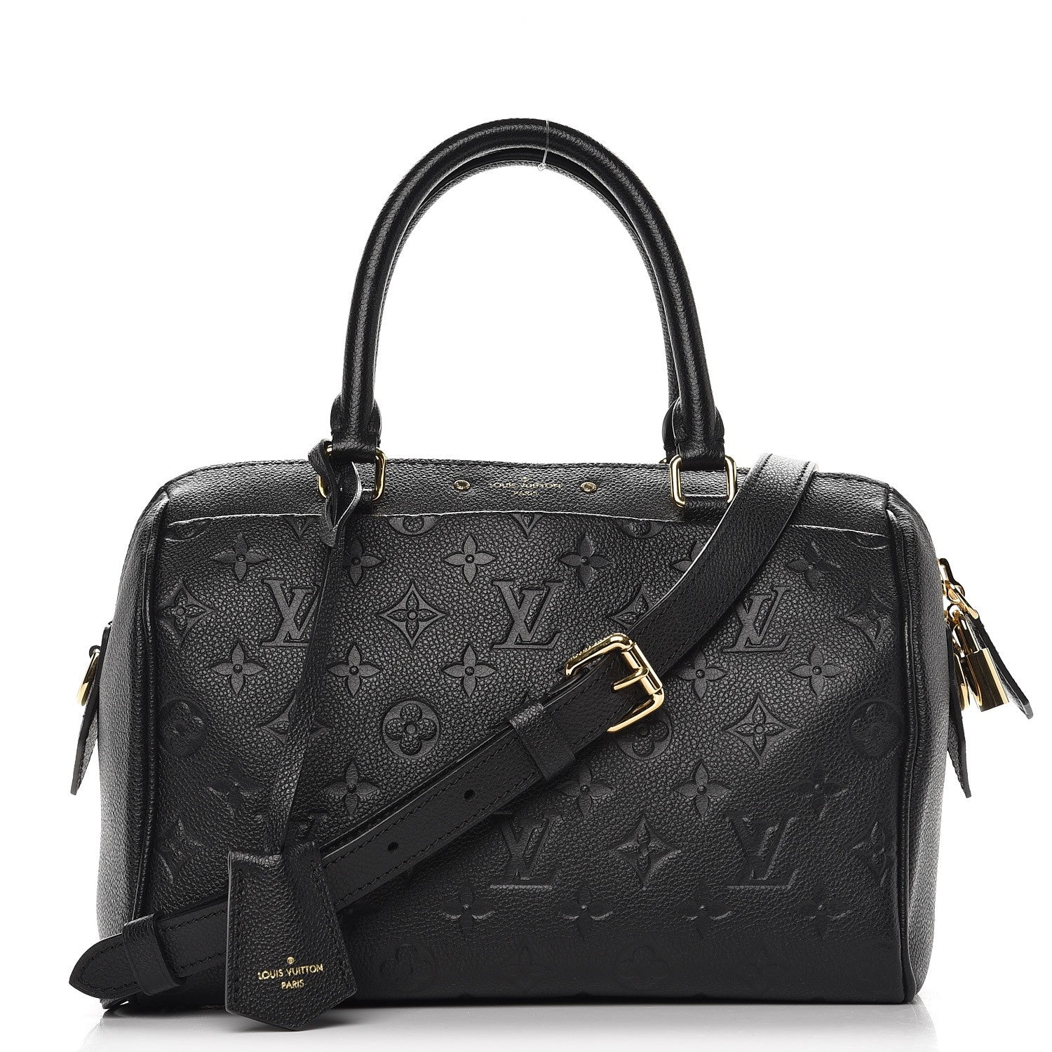 Louis Vuitton Empreinte Speedy Bandouliere 25 NM Black 1 of 9
