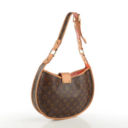 Louis Vuitton Monogram Perforated Demi-Lune Orange 3 of 7