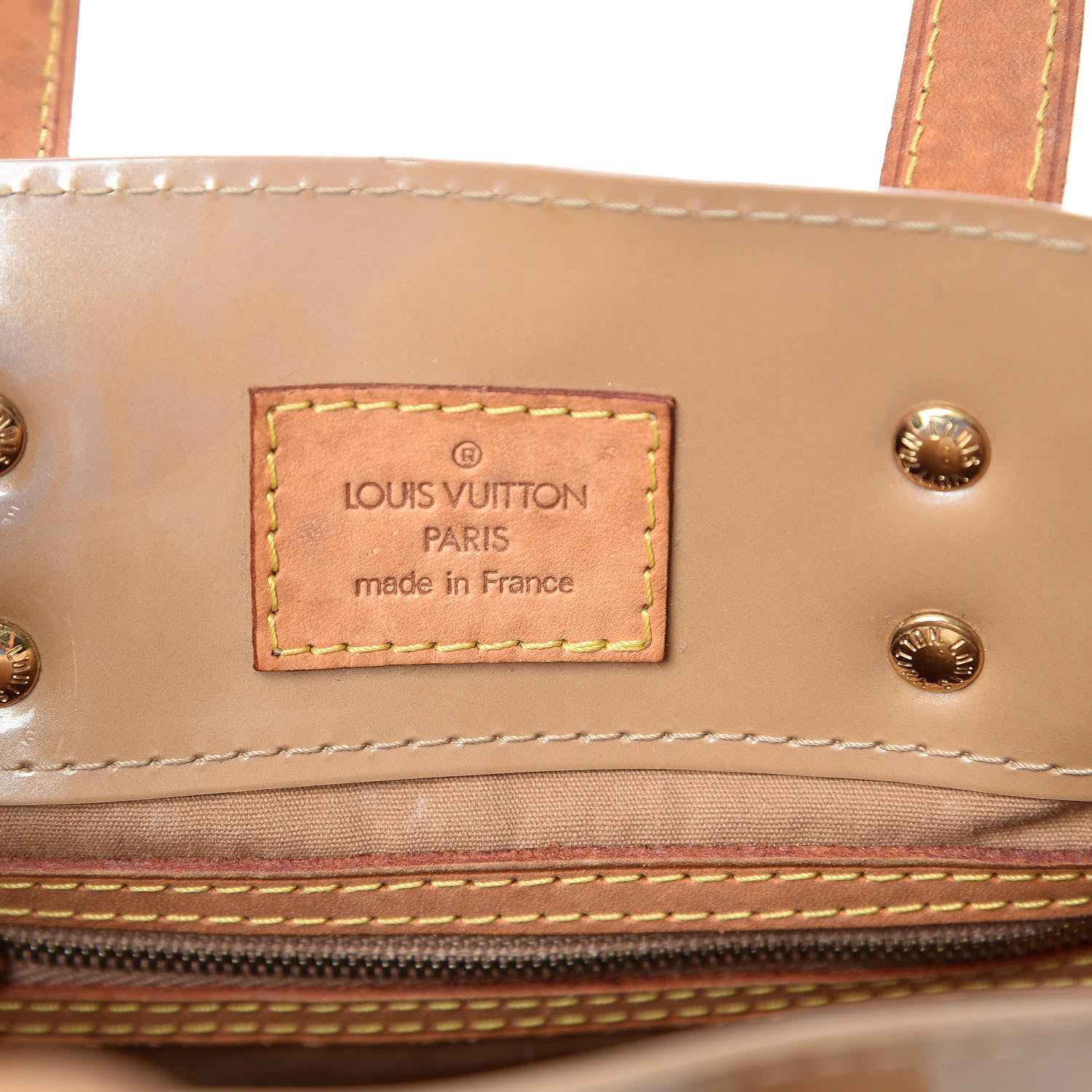 Louis Vuitton Vernis Reade PM Noisette 6 of 14