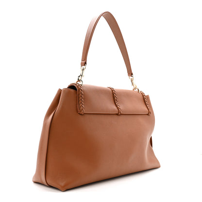 Chloe Grained Calfskin Large Penelope Shoulder Bag Caramel 3 of 17