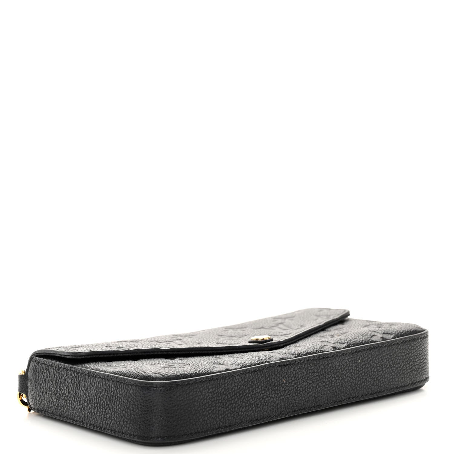 Louis Vuitton Empreinte Pochette Felicie Chain Wallet Black 5 of 11