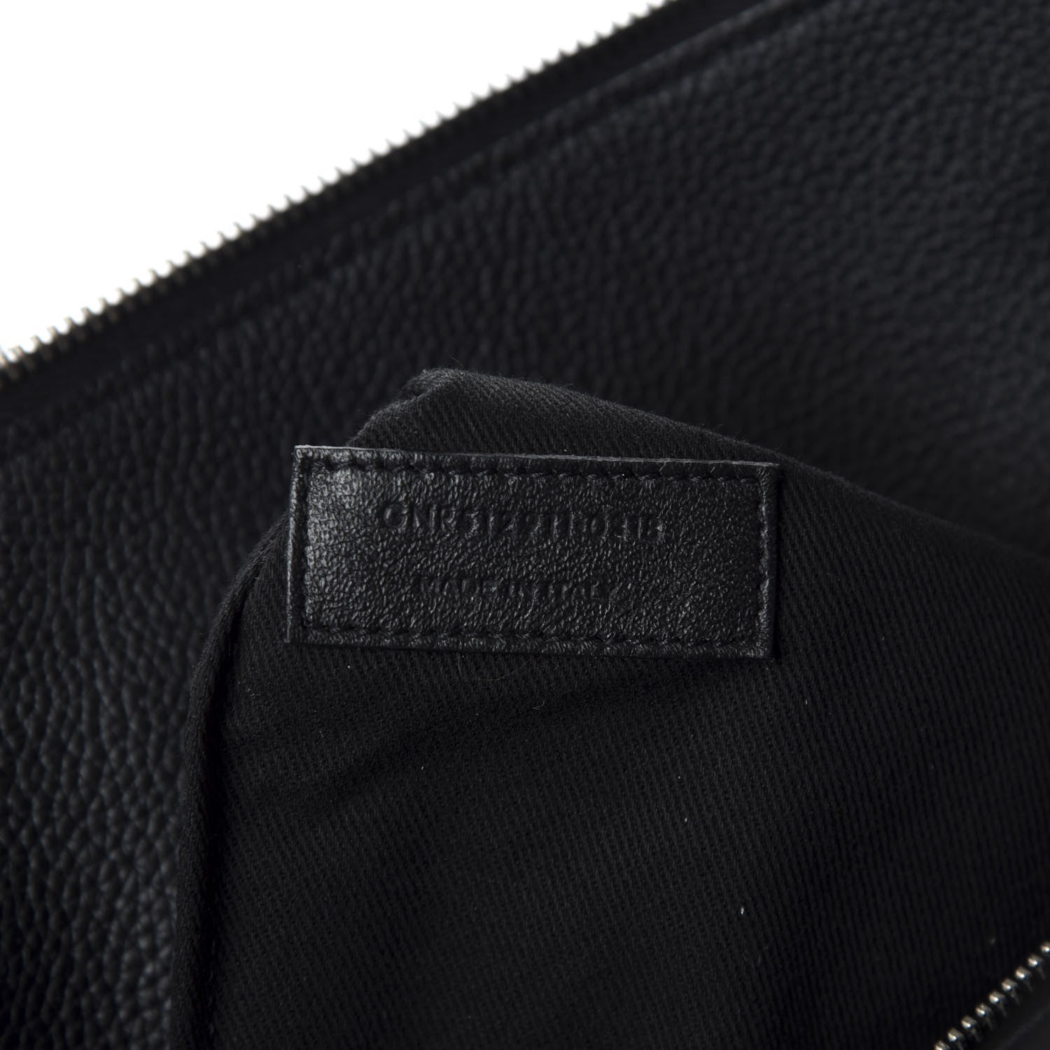 Saint Laurent Grained Calfskin Small Supple Sac De Jour Duffle Black 9 of 10