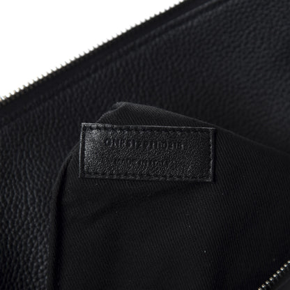 Saint Laurent Grained Calfskin Small Supple Sac De Jour Duffle Black 9 of 10