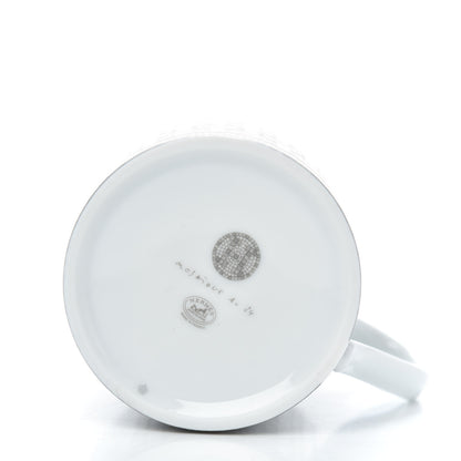 Hermes Porcelain Mosaique au 24 Mug Platinum 4 of 5