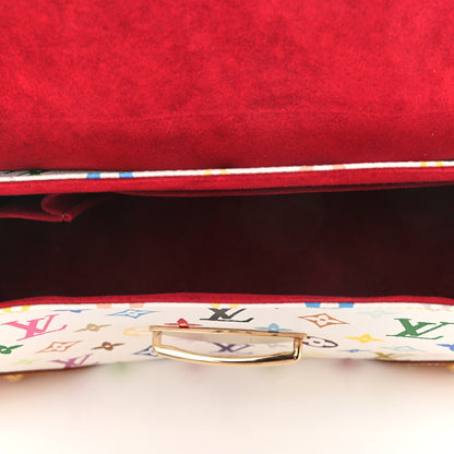 Louis Vuitton Monogram Multicolor Beverly MM White 5 of 10