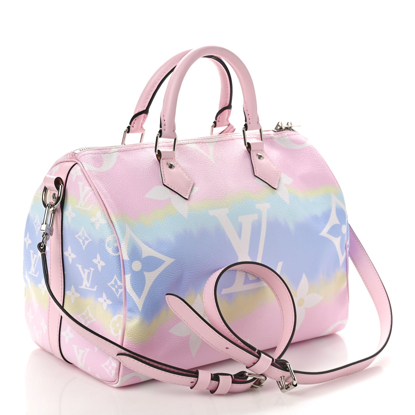 Monogram Escale Speedy Bandouliere 30 Pastel