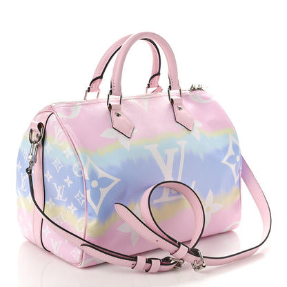 Louis Vuitton Monogram Escale Speedy Bandouliere 30 Pastel 2 of 8