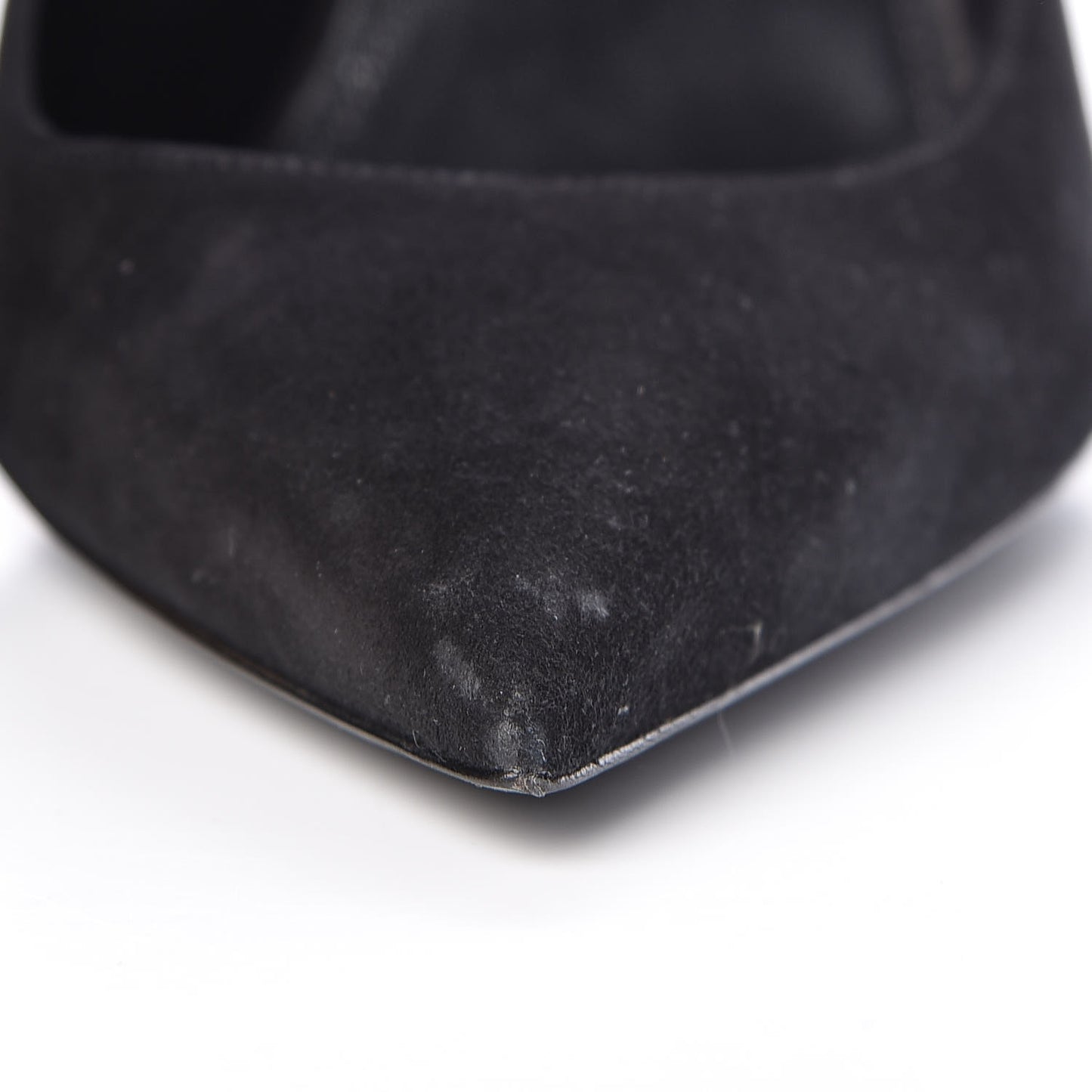 Suede Calfskin Zoe Pumps 38 Black