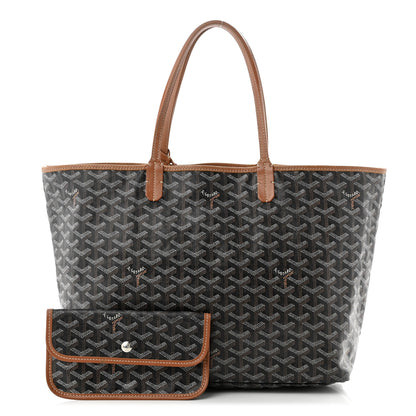 Goyard Goyardine Saint Louis PM Black Gold 1 of 16