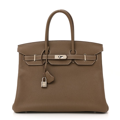 Hermes Togo Birkin 35 Etoupe 2 of 20