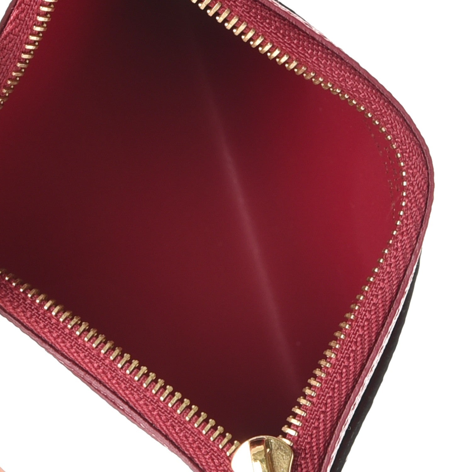 Louis Vuitton Monogram Zipped Card Holder Fuchsia 5 of 8