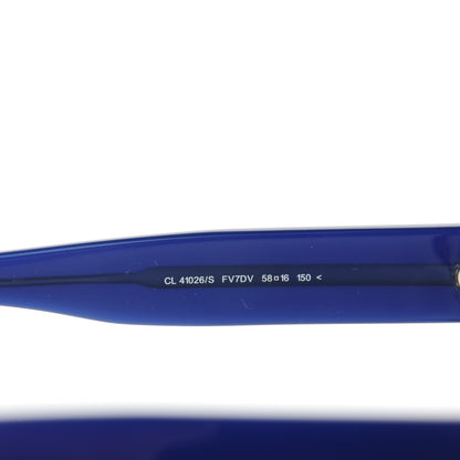 Celine Shadow Sunglasses 41026/S Blue Red 3 of 4