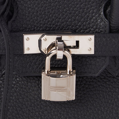 Hermes Togo Birkin 25 Black 22 of 32