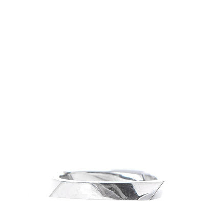 Tiffany 18K White Gold Diamond Frank Gehry Torque Ring 57 8 3 of 5