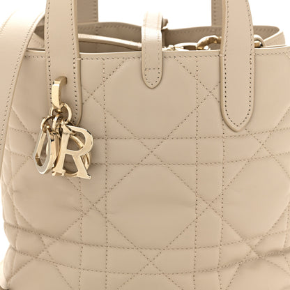 Christian Dior Calfskin Macrocannage Small Toujours Vertical Beige 8 of 10