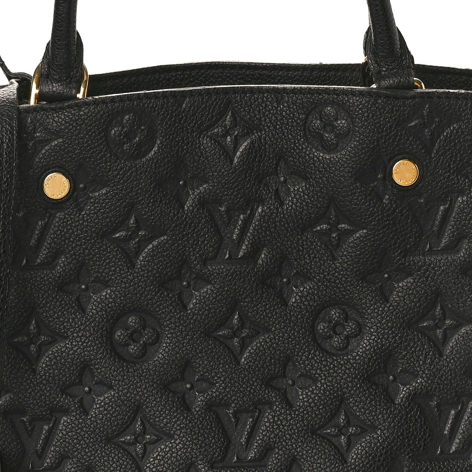 Louis Vuitton Empreinte Montaigne MM Black 8 of 14