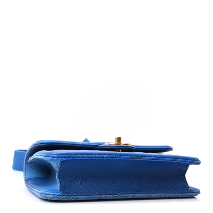 Chanel Caviar Quilted Small Sunset On The Sea Flap Blue 4 of 10