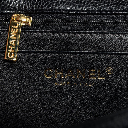 Chanel Caviar Jumbo Single Flap Black 6 of 8
