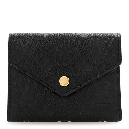 Louis Vuitton Empreinte Victorine Wallet Black 1 of 6