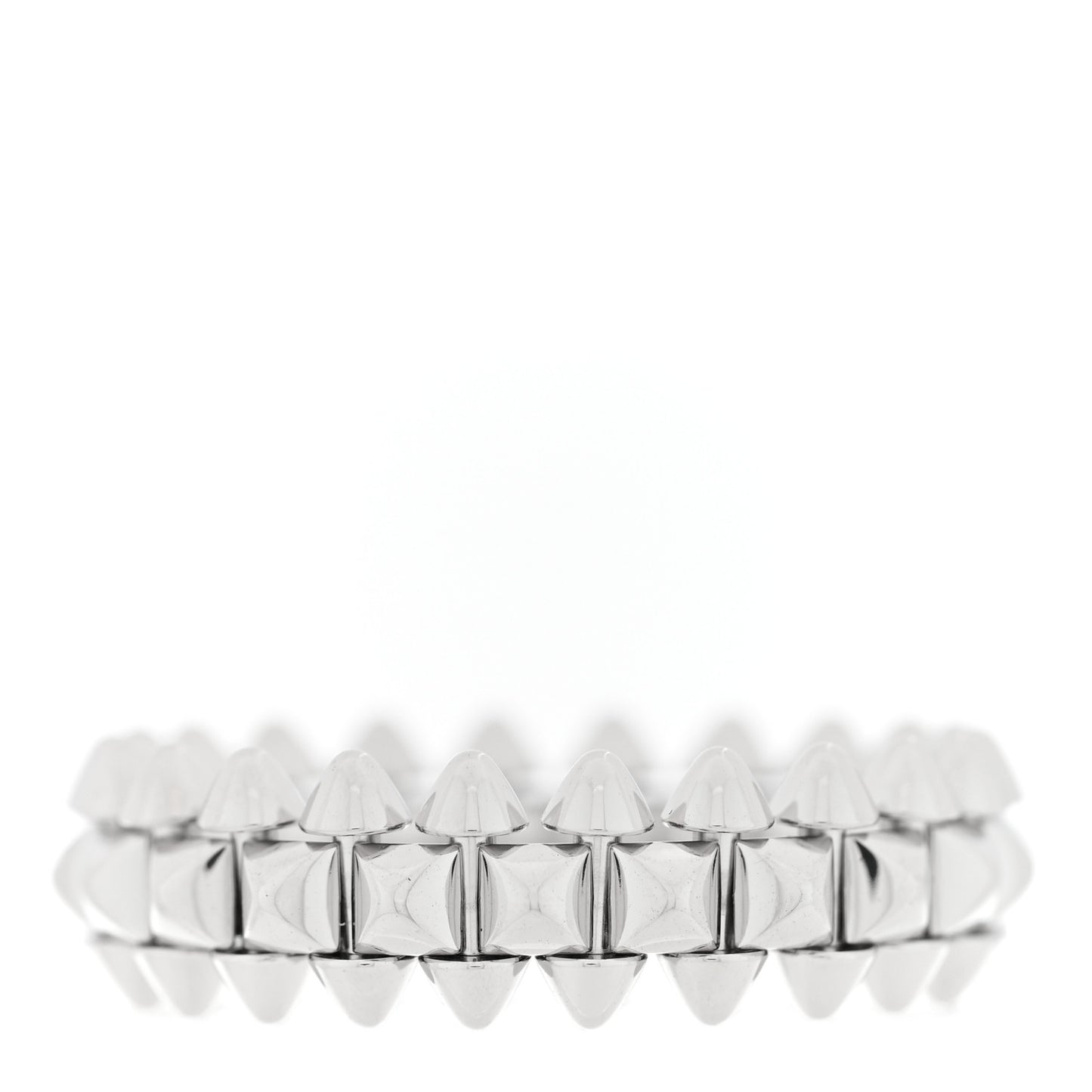 18K White Gold SM Clash De Cartier Ring 51 5.75